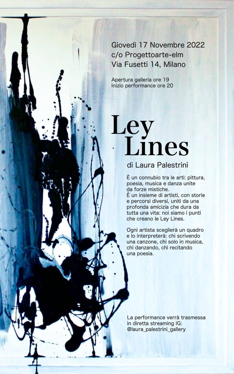 Ley lines di performance live art di Laura Palestrini