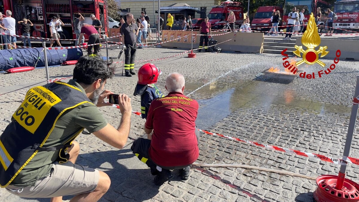 A Milano ci sarà un villaggio dedicato ai bimbi dove giocheranno a fare i pompieri