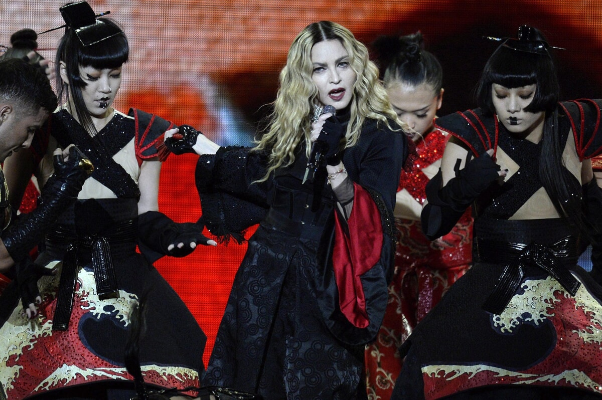 Madonna in concerto a Milano