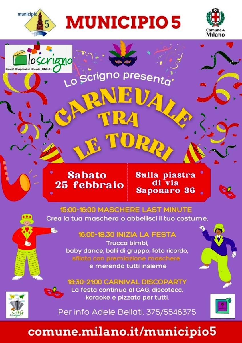 Carnevale tra le torri di Gratosoglio