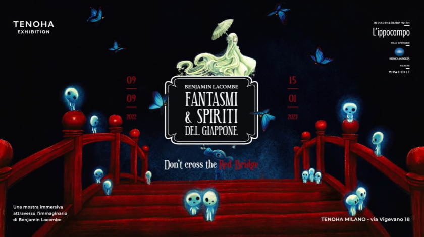 Mostra Fantasmi e Spiriti del Giappone in Tenoha Milano